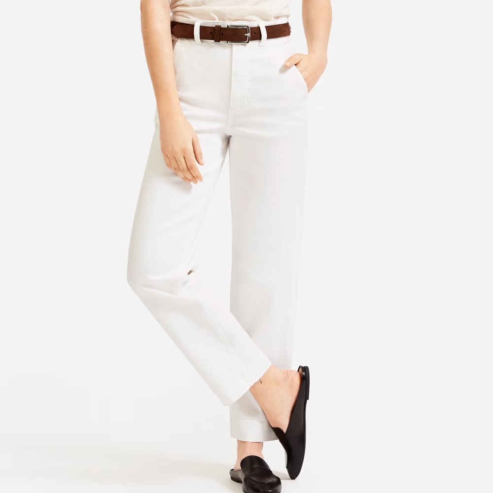 Everlane High Rise Straight Jeans
